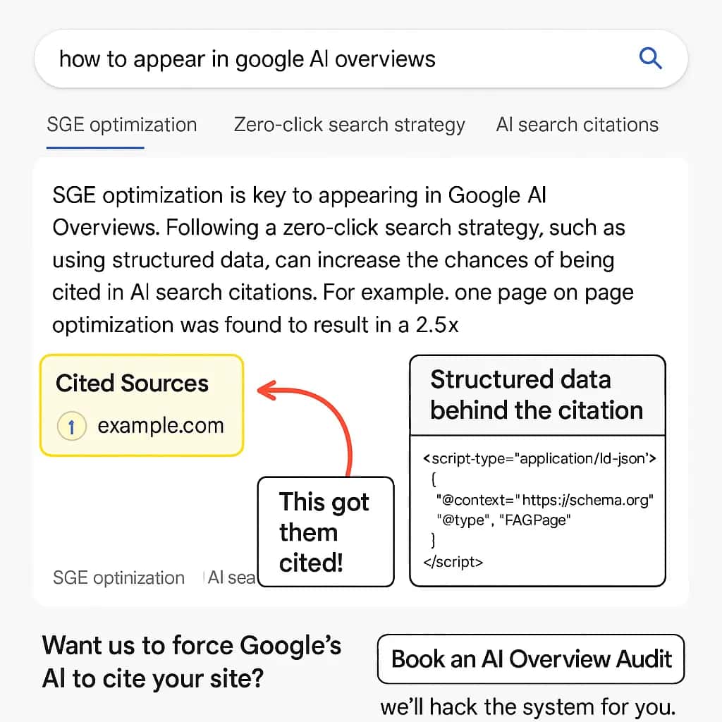 How to Optimize for Google’s AI Overviews (Formerly SGE)